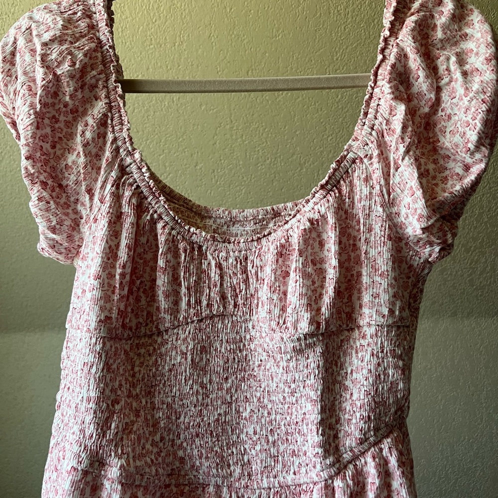 Floral Pink Women's Dress